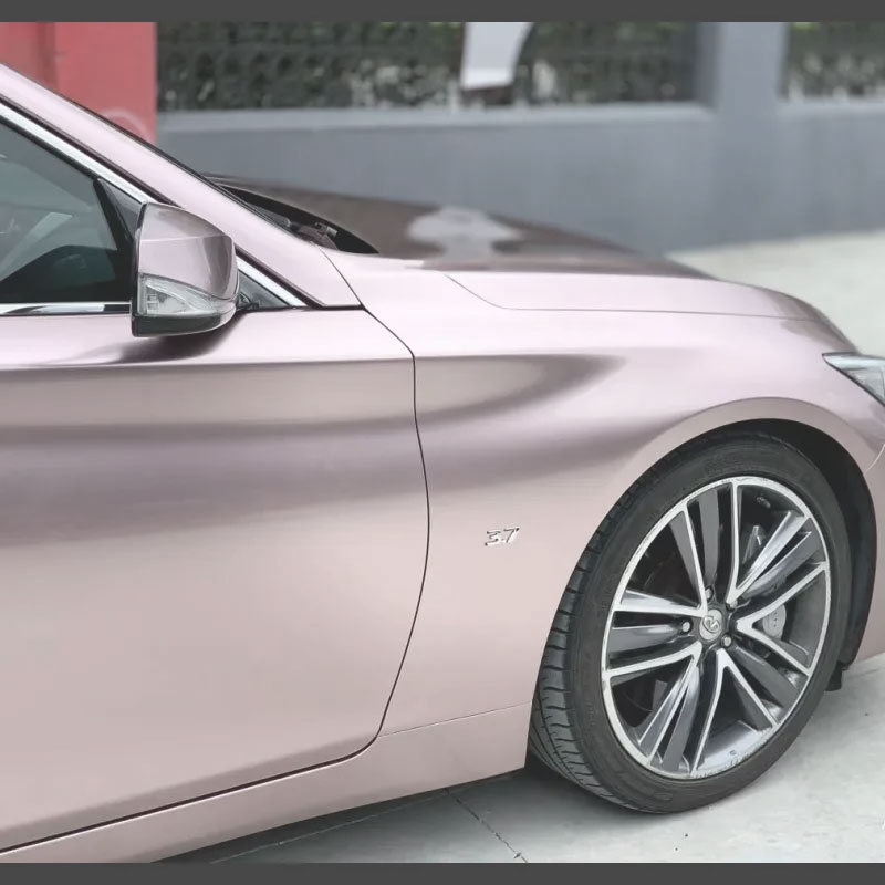 Matte Frozen Berry Color Paint Protection Film