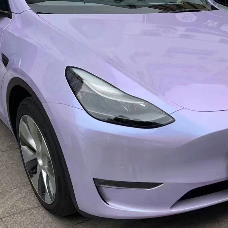 Silver Purple TPU Color Paint Protection Film