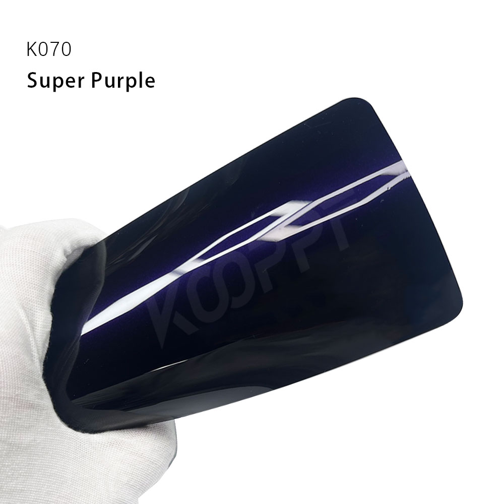 Super Purple TPU Color Paint Protection Film 
