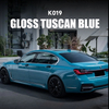 Gloss Tuscan Blue TPU Color Car Paint Protection Film Ppf Color Vinyl Wrap Rolls