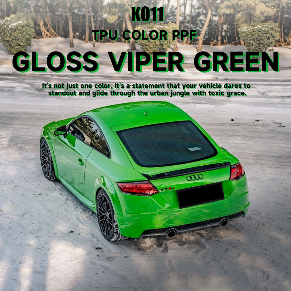 Gloss Viper Green TPU Color PPF