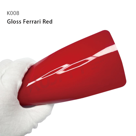 Gloss Ferrari Red TPU Color Ppf Color Wrap Car Paint Protection Film 1.52*16M/roll
