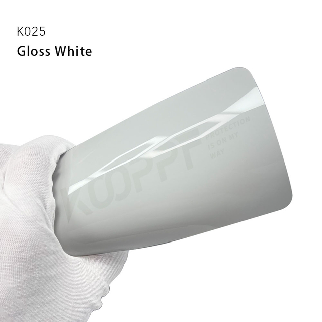 Gloss White TPU Color Car Paint Protection Film