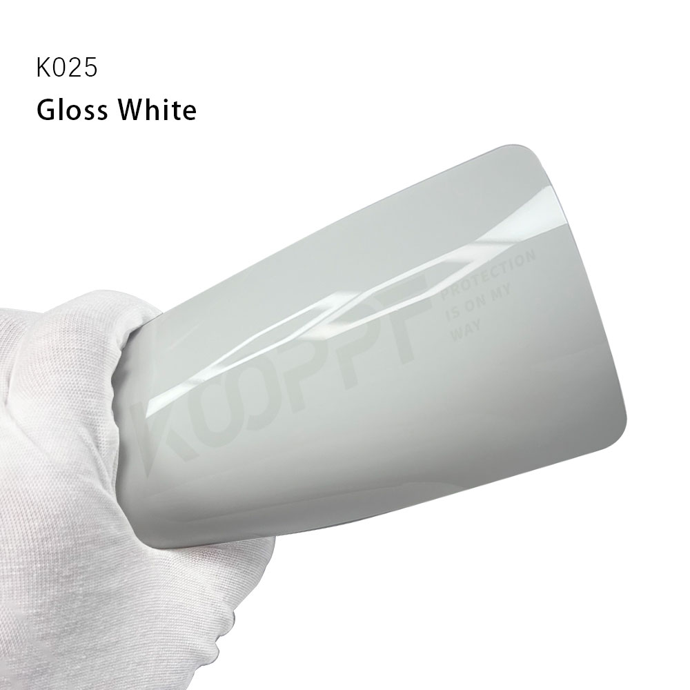 Gloss White TPU Color Car Paint Protection Film