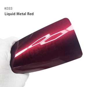 Liquid Metal Red TPU Color Car Paint Protection Film