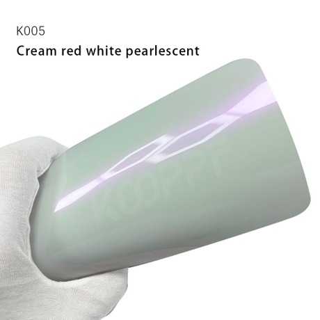 cream red white pearlescent TPU Color Car Paint Protection Film