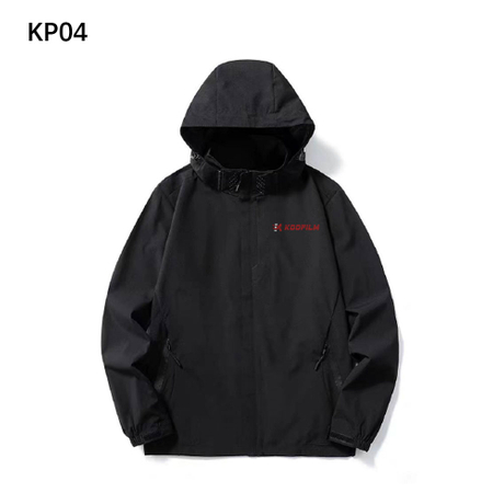 KP04 Black Unisex Fleece Pullover With KOOFILM Logo Car Film Tool Available in S M L XL 2XL 3XL