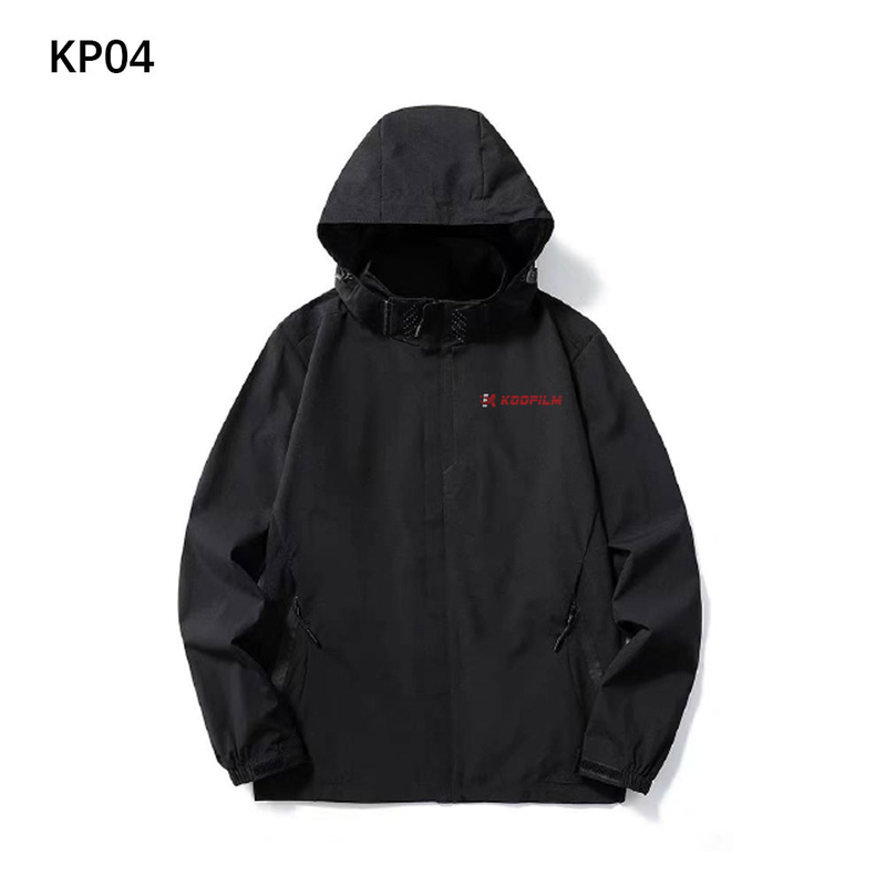 KP04 Black Unisex Fleece Pullover With KOOFILM Logo Car Film Tool Available in S M L XL 2XL 3XL