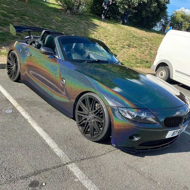 Metallic Black TPU Color Car Paint Protection Film