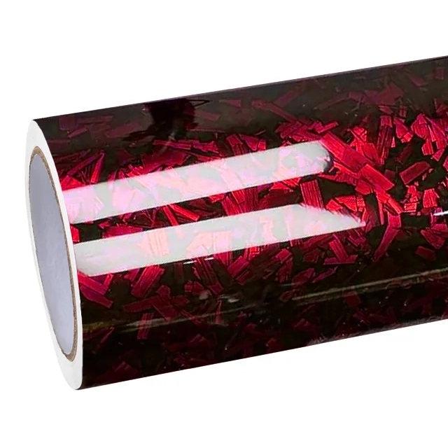 Forged Carbon Red TPU PPF