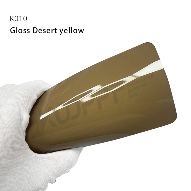 Gloss Desert Yeellow TPU Color PPF Car Paint Protection Film