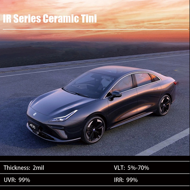Ceramic Film with 99% IR Rejection Window Tiint