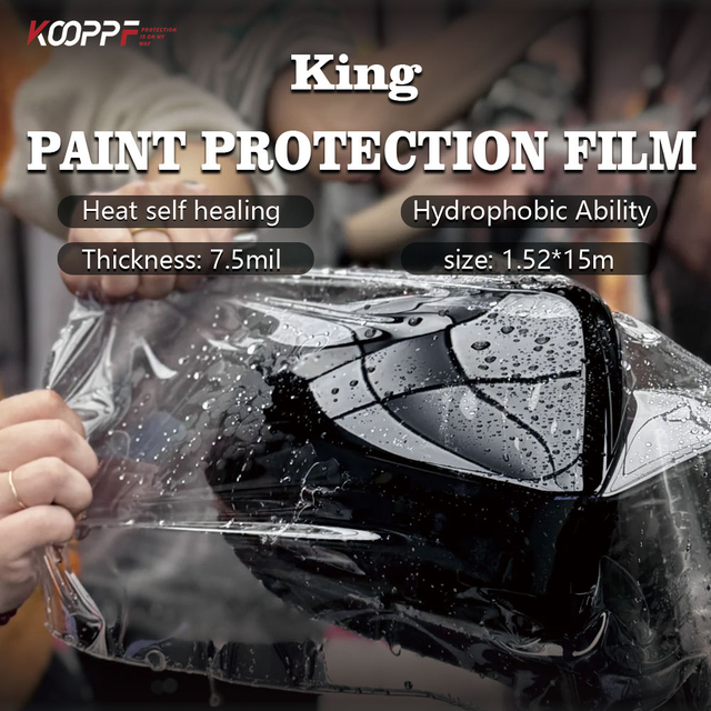 King Heat Self Healing Gloss PPF Car Paint Protection Film