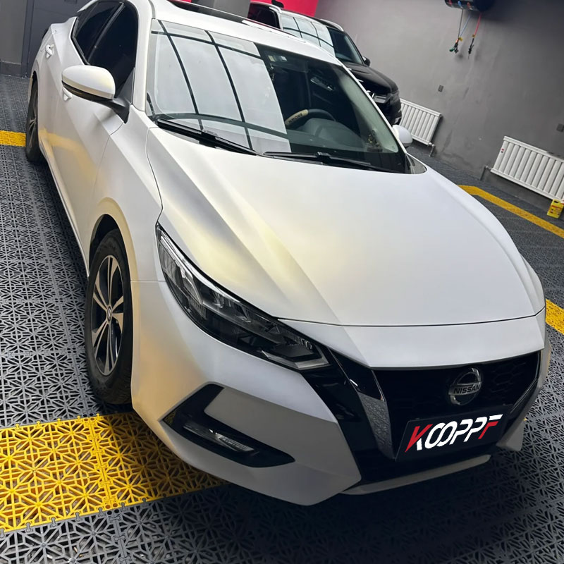 Frozen Gray Lily Matte TPU Color Paint Protection Film