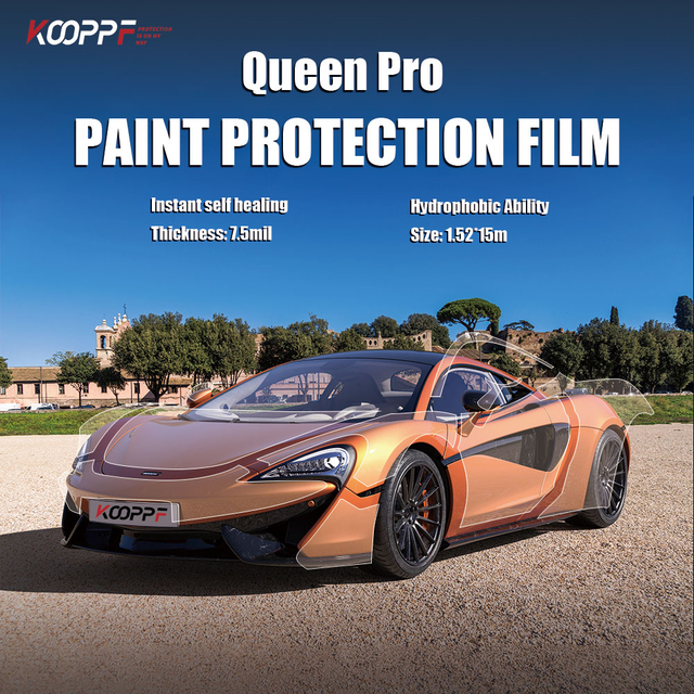 Queen Pro Instant Self Healing Gloss PPF Car Paint Protection Film