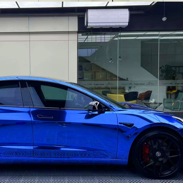 Super Chrome Nile Blue Paint Protection Film Low Price And High Quality.