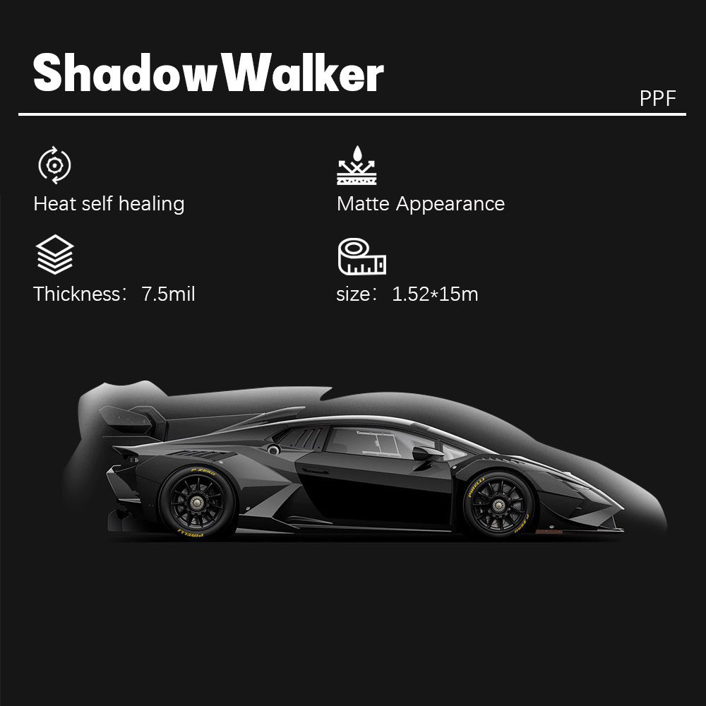 Heat Self Healing Matte PPF Car Paint Protection Film