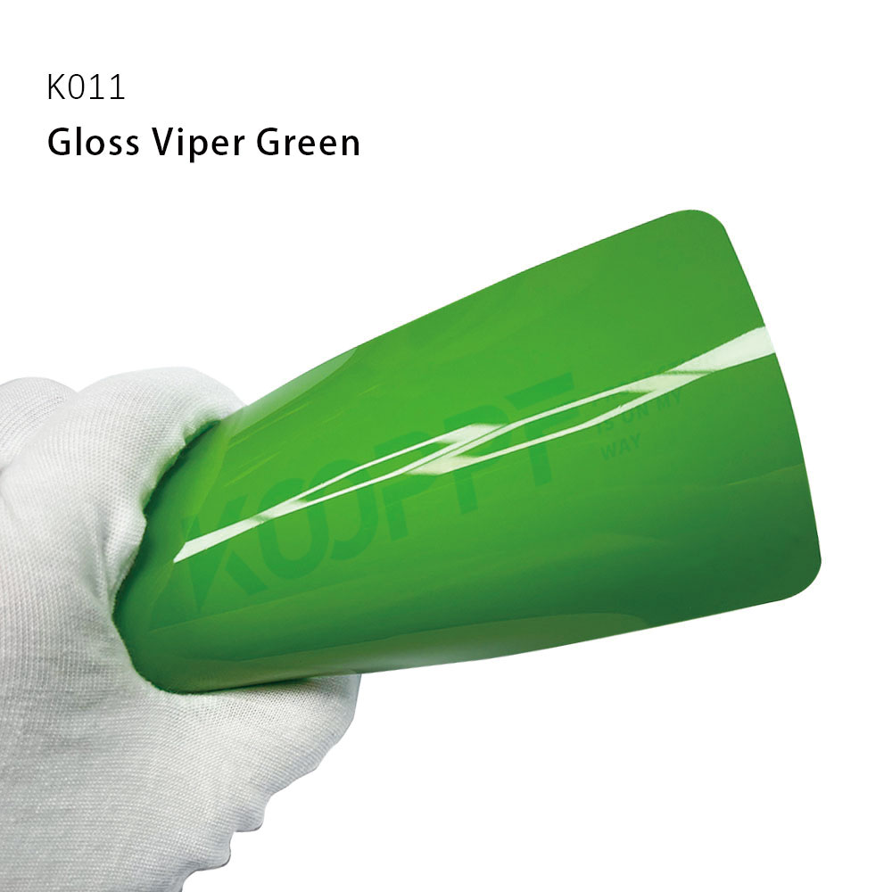 Gloss Viper Green TPU Color PPF Car Paint Protection Film