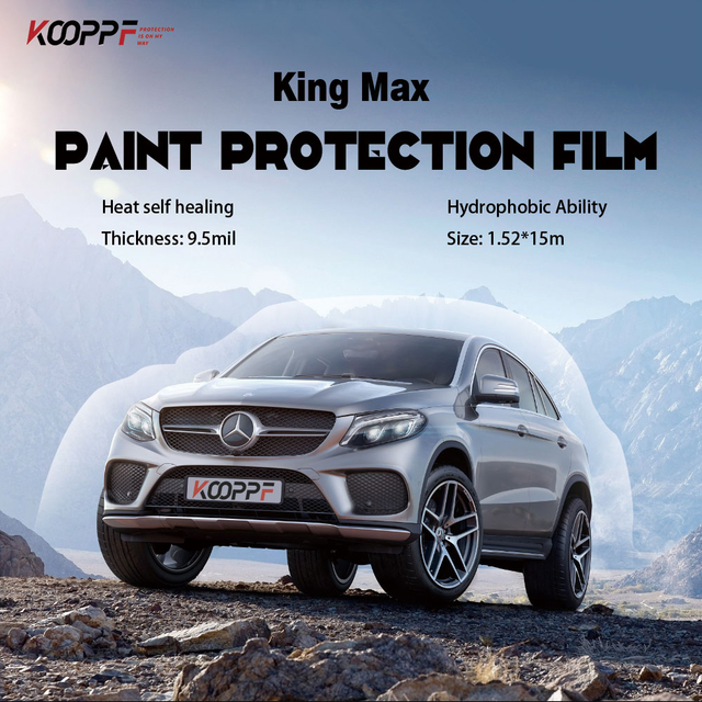 King Max Heat Self Healing Gloss PPF Vehicle Clear Film