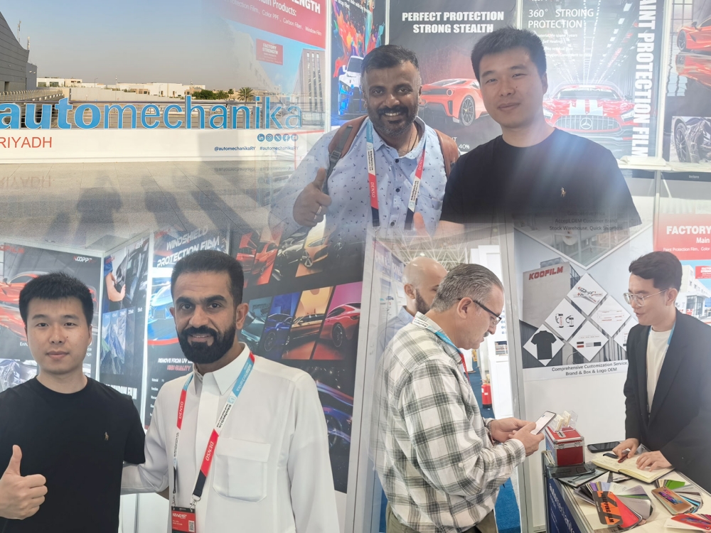 KOOFILM Showcases Innovative Automotive Film Solutions at Saudi Automechanika 2025