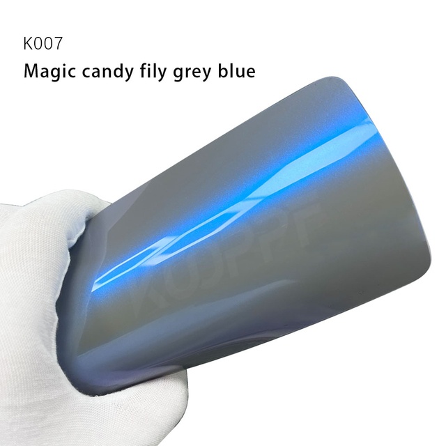 Magic candy flip grey blueTPU Color Car Paint Protection Film