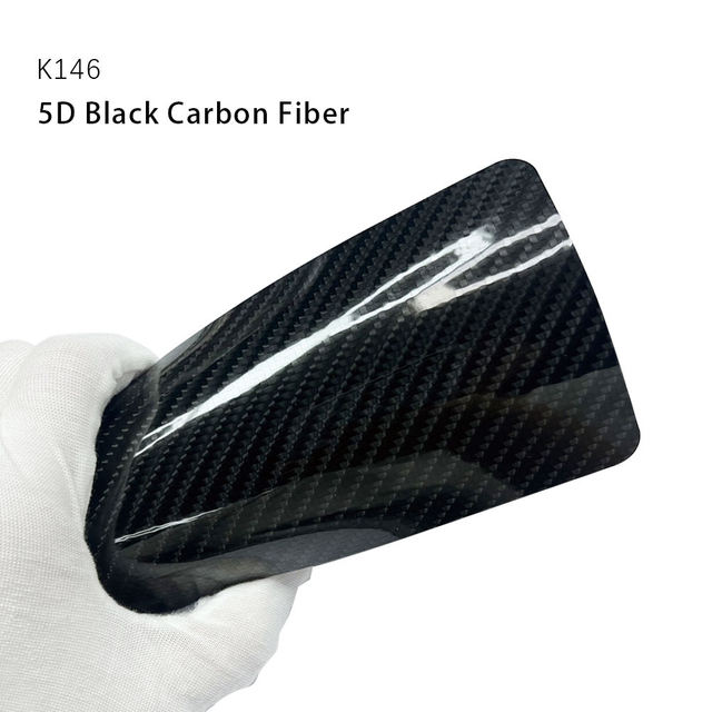 5D Black Carbon Fiber PPF TPU Car Paint Protection Film