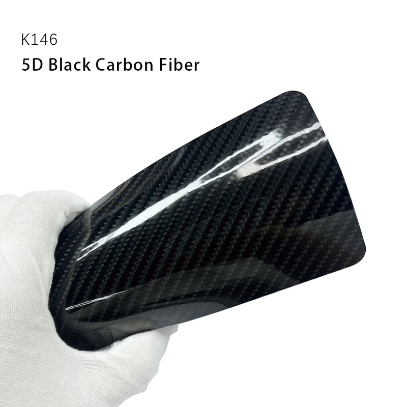 5D Black Carbon Fiber PPF TPU Car Paint Protection Film