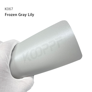 Frozen Gray Lily Matte TPU Color Paint Protection Film