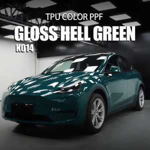 Custom Car Wraps Gloss Hell Green 