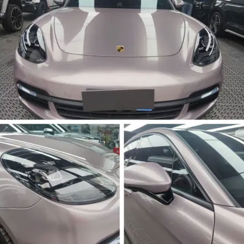 Matte Frozen Berry Color Paint Protection Film