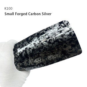 Small Forged Carbon Silver PPF TPU Car Paint Protection Film